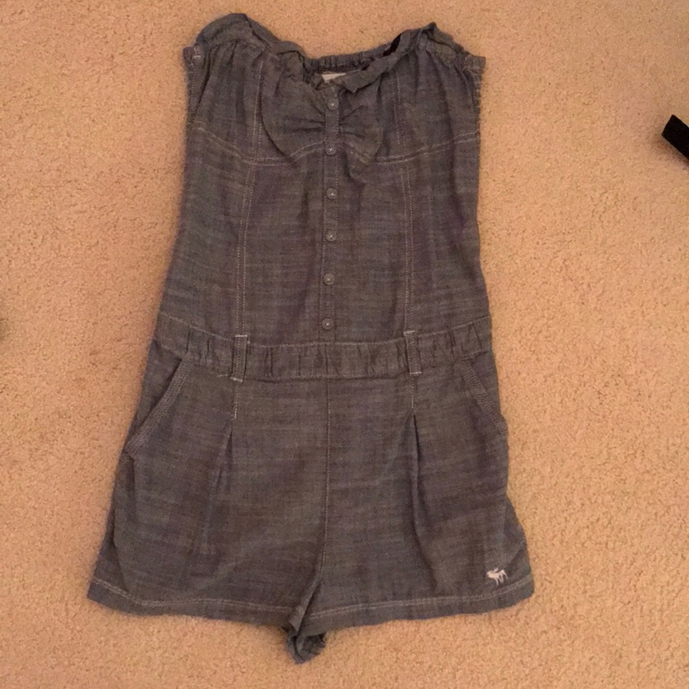 Strapless A&F Jean Romper